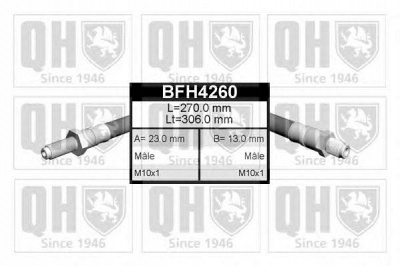 QUINTON HAZELL bfh4260 -  Тормозной шланг